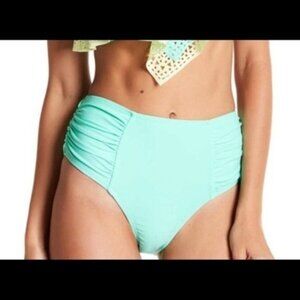 NWT YMI mint green high waisted swim bottom L